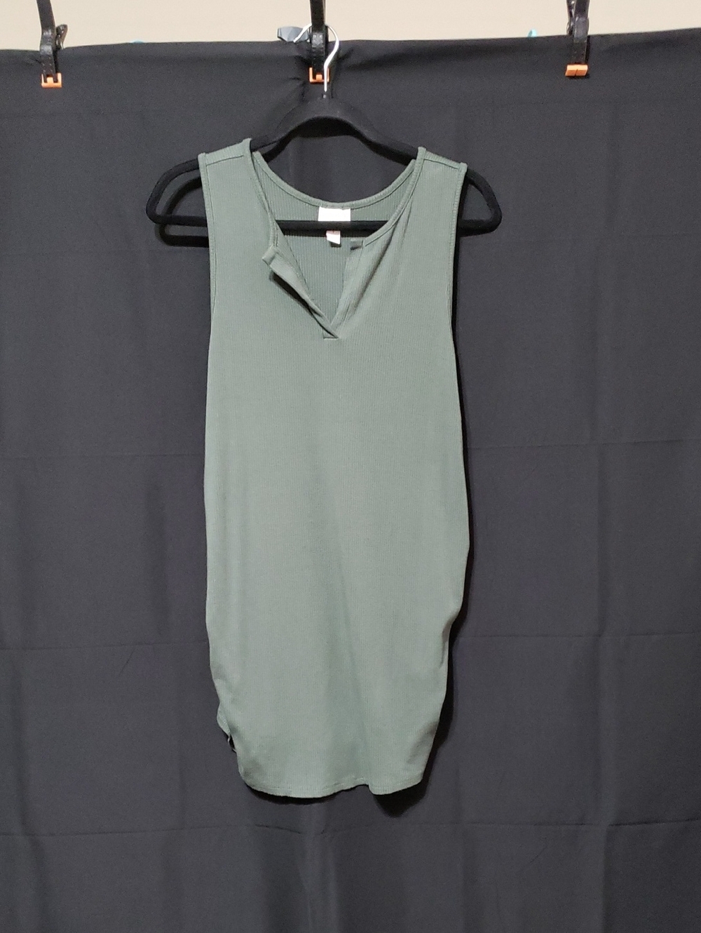 Rib Maternity Tank Top - Isabel Maternity by Ingrid & Isabel. Size: Large